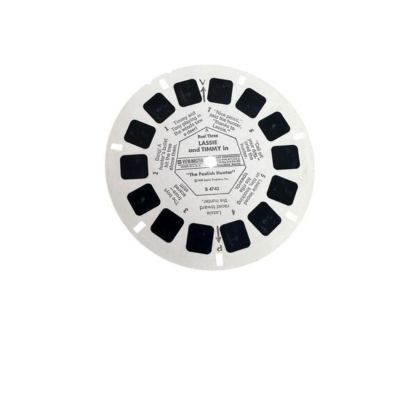 GAF View-Master Showtime Lassie and Timmy 3 Reel Packet B474 - Picture 11 of 14